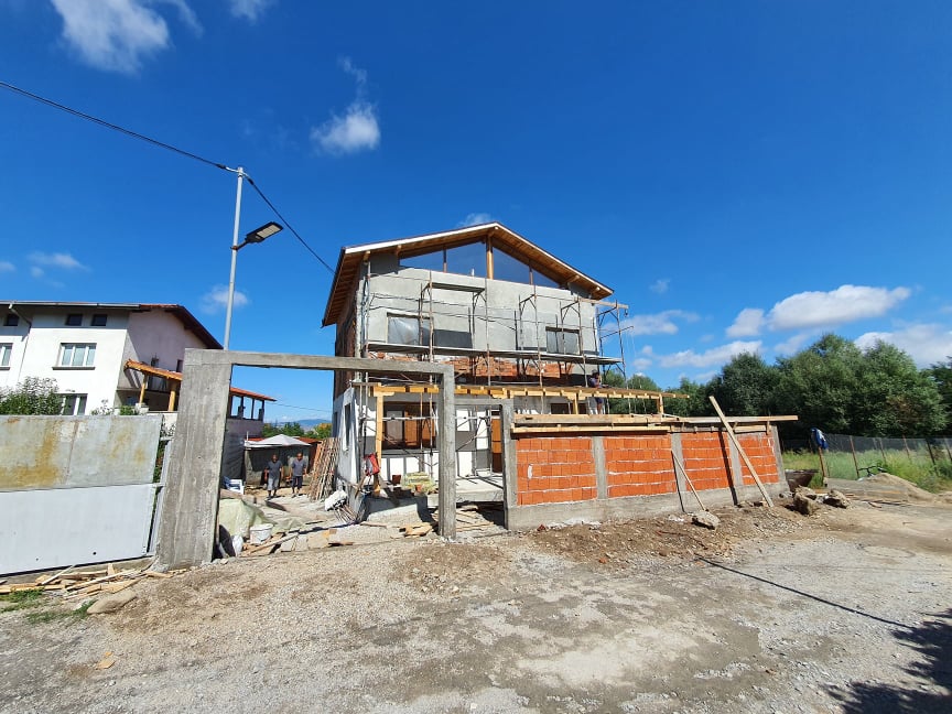 General building construction in progress
